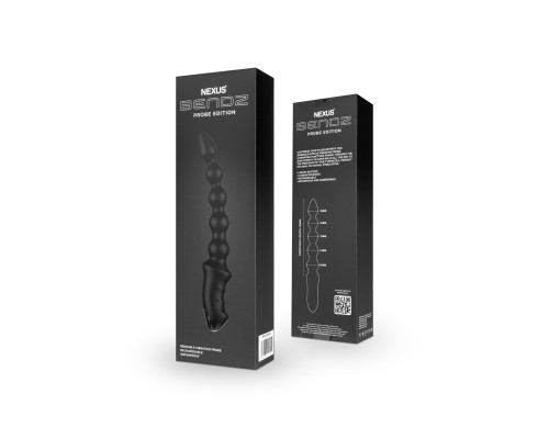 Анальний вібратор-буси Nexus BENDZ Bendable Vibrator Probe Edition, ефект пам’яті форми