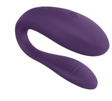 Недорогий вібратор для пар We-Vibe Unite 2 Purple, однокнопковий пульт ДК