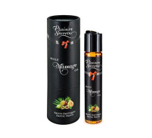 Масажна олія Plaisirs Secrets Exotic Fruits (59мл) з афродизіаками їстівна, подарункова упаковка