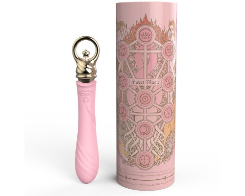 Вібратор для точки G з підігрівом Zalo Sweet Magic - Courage Fairy Pink