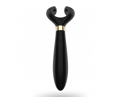 Вібратор для пар Satisfyer Endless Fun Black, три мотори, багатофункціональний