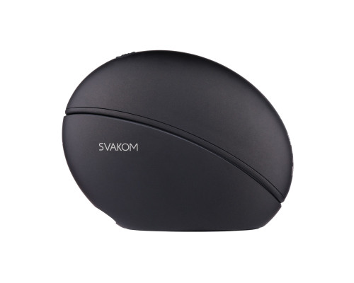 Вакуумний кліторальний смарт-стимулятор Svakom Pulse Galaxie Midnight Black, проєктор зоряного неба