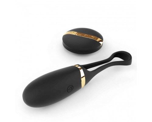 Віброяйце Dorcel Secret Delight Gold з пультом ДК, з турборежимом та голосовим управлінням