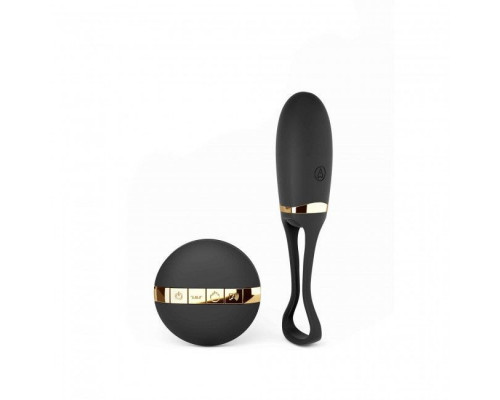 Віброяйце Dorcel Secret Delight Gold з пультом ДК, з турборежимом та голосовим управлінням
