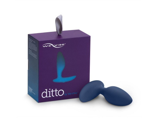 Анальна вібропробка DITTO BY WE-VIBE MOONLIGHT BLUE