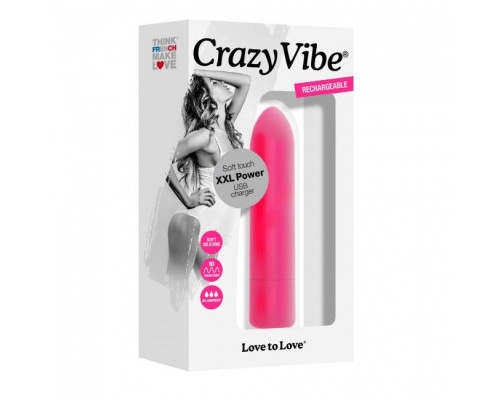 Вібропуля Love To Love Crazy Vibe перезаряджаєма