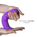 Дилдо з присоскою Adrien Lastic Hitsens 3 Purple, відмінно для страпона, діаметр 4,1 см, довжина 18,2см
