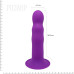 Дилдо з присоскою Adrien Lastic Hitsens 3 Purple, відмінно для страпона, діаметр 4,1 см, довжина 18,2см