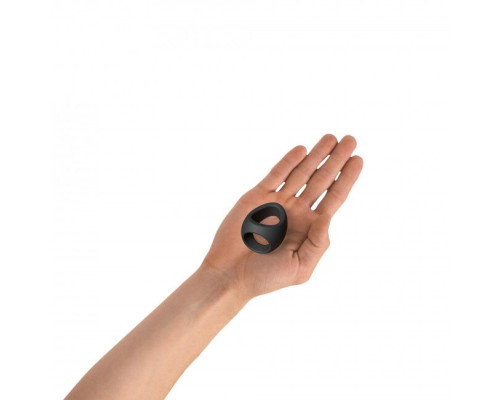 Эрекционное кольцо двойное Love To Love FLUX RING - BLACK ONYX