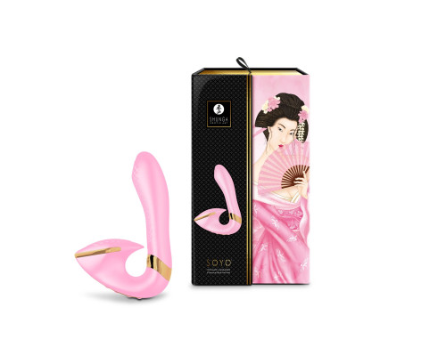 Вібратор кролик Shunga - Soyo Intimate Massager Light Pink