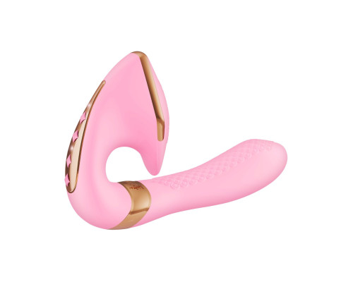 Вібратор кролик Shunga - Soyo Intimate Massager Light Pink
