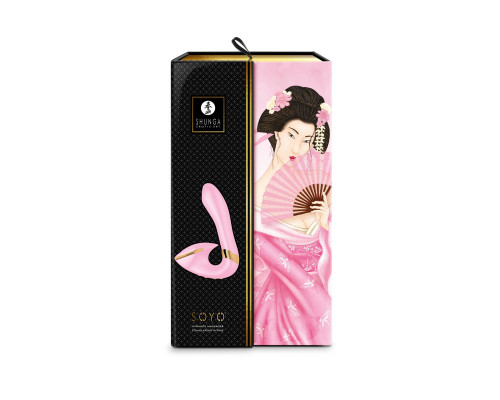 Вібратор кролик Shunga - Soyo Intimate Massager Light Pink
