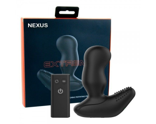 Масажер простати Nexus Revo Extreme з голівкою, яка обертається і пультом ДК