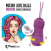 Вагінальні кульки з перлинним масажем FeelzToys Motion Love Balls Foxy