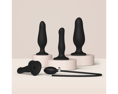 Strap-On-Me INFLATABLE DILDO PLUG - NOIR