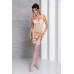 Корсет з підв'язками + стрінги LOVELIA CORSET white L/XL - Passion