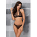 Сексуальний комплект білизни JADE SET black XXL/XXXL - Passion Exclusive