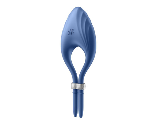 Ерекційне віброкільце лассо Satisfyer Duelist Blue, 10 режимів, потужний мотор