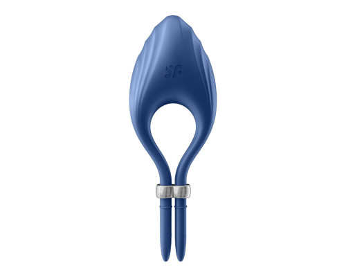 Ерекційне віброкільце лассо Satisfyer Duelist Blue, 10 режимів, потужний мотор