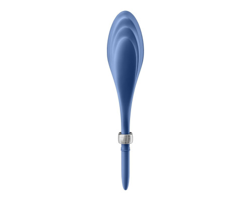 Ерекційне віброкільце лассо Satisfyer Duelist Blue, 10 режимів, потужний мотор