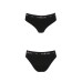 Трусики-сліпи з бавовни та еластаном Passion PS004 PANTIES black, size S