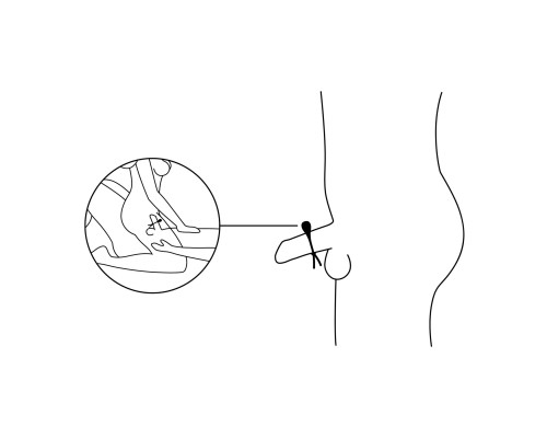 Эрекционное кольцо Nexus FORGE Vibrating Adjustable Lasso - Black