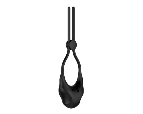 Эрекционное кольцо Nexus FORGE Vibrating Adjustable Lasso - Black