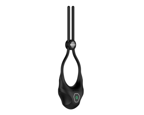 Эрекционное кольцо Nexus FORGE Vibrating Adjustable Lasso - Black