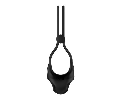 Эрекционное кольцо Nexus FORGE Vibrating Adjustable Lasso - Black