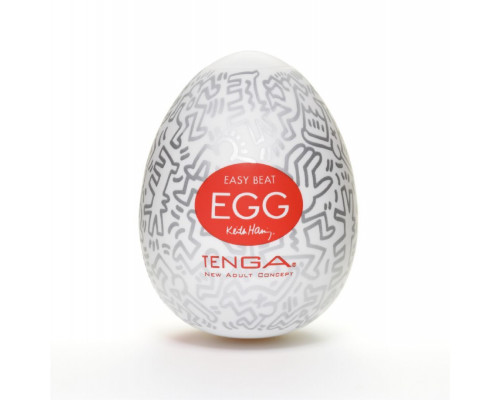 Мастурбатор яйце Tenga Keith Haring EGG Party