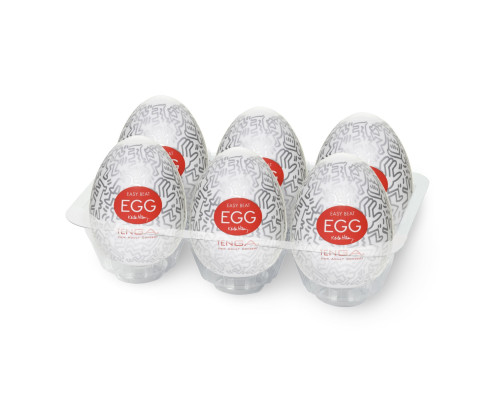 Набір Tenga Keith Haring EGG Party (6 яєць)