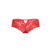 Трусики-бразиліана з квіткового мережива Raja Thong red XXL/XXXL - Passion