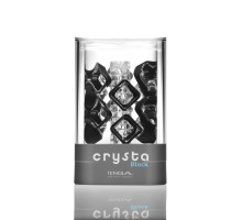 Мастурбатор TENGA Crysta Block, унікальний рельєф, стимулювальні щільні блоки, прозорий матеріал