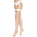 Leg Avenue Fence Net Thigh Highs OS White
