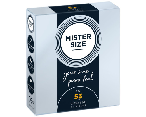 Презервативы Mister Size 53 (3 pcs)