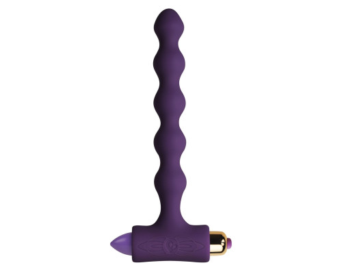 Анальний вібратор Rocks Off Petite Sensations — Pearls Purple