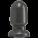 Анальна пробка для фістінга Doc Johnson American Bombshell - Shell Shock S Gun Metal, діаметр 7,4 см