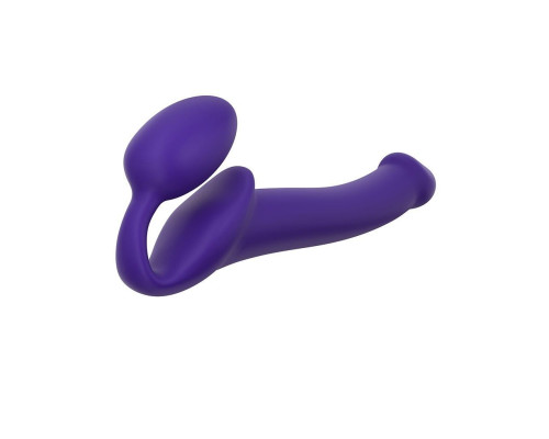 Безремневой страпон Strap-On-Me Violet M, полностью регулируемый, диаметр 3,3см