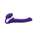 Безремневой страпон Strap-On-Me Violet M, полностью регулируемый, диаметр 3,3см