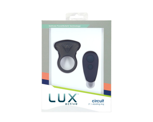 Эрекционное кольцо Lux Active – Circuit – Vibrating Cock Ring, пульт ДУ