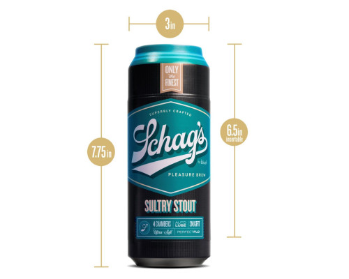 Мастурбатор Schag's by Blush - Sultry Stout Masturbator - Frosted