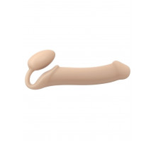 Безремневой страпон Strap-On-Me Flesh XL, полностью регулируемый, диаметр 4,5см
