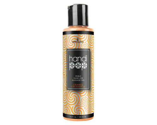 Вкусный гель для изысканных мануальных и оральных ласк Sensuva - Handipop Orange Creamsicle (125 мл)