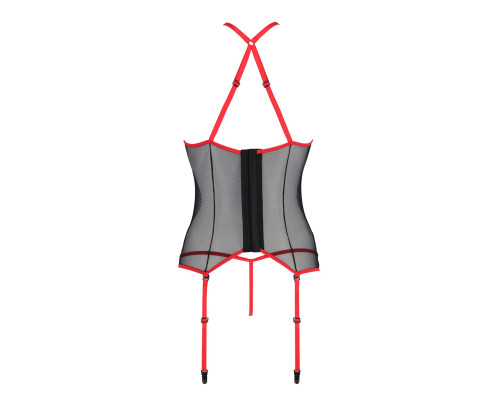 SATARA CORSET red XXL/XXXL Passion
