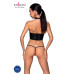GENEVIA SET WITH OPEN BRA black S/M - Passion