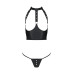 GENEVIA SET WITH OPEN BRA black S/M - Passion