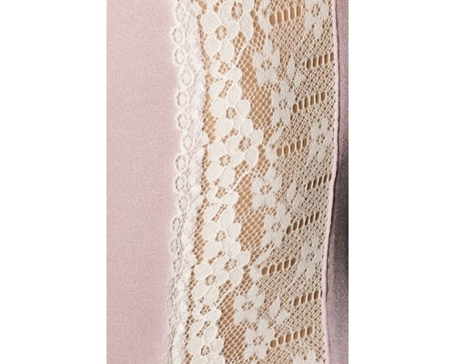 (SALE) Сорочка приталена з чашечками SHANTI CHEMISE pink S/M - Passion Exclusive, трусики