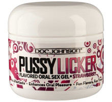Смачний гель для кунілінгусу Doc Johnson Pussy Licker Strawberry (56 грам)