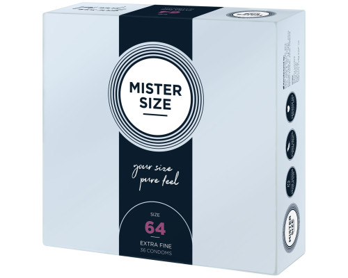 Презервативы Mister Size 64 (36 pcs)