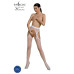 Еротичні колготки-бодістокінг Passion ECO S002 white